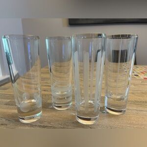 Vera Wang Wedgewood bar glasses